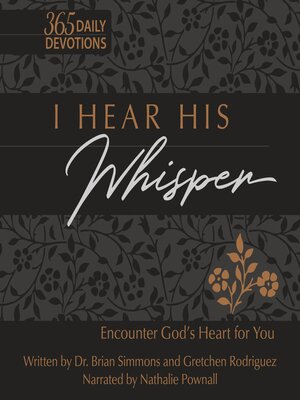 cover image of I Hear His Whisper